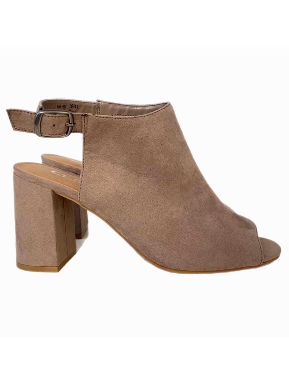 Chinese Laundry Peep Toe Mules Sz 10